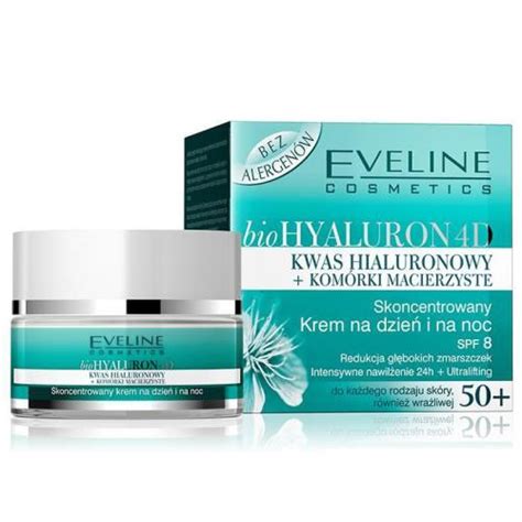 Eveline Cosmetics Bio Hyaluron D Skoncentrowany Krem Na Dzie I Na