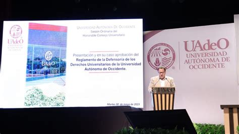 Aprueba H Consejo Universitario De La UAdeO Protocolo Para La