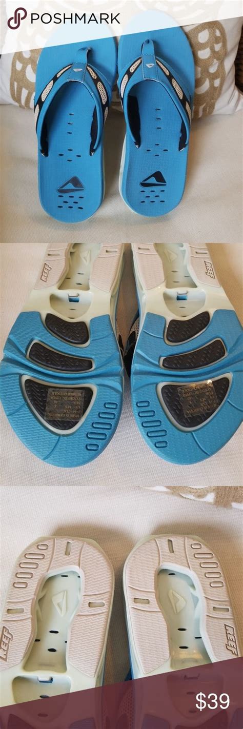 Reef men's sz 8 flip flops with bottle opener. | Flop, Flip flops, Reef ...