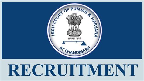 Chandigarh High Court Recruitment Check Vacancies Posts Age