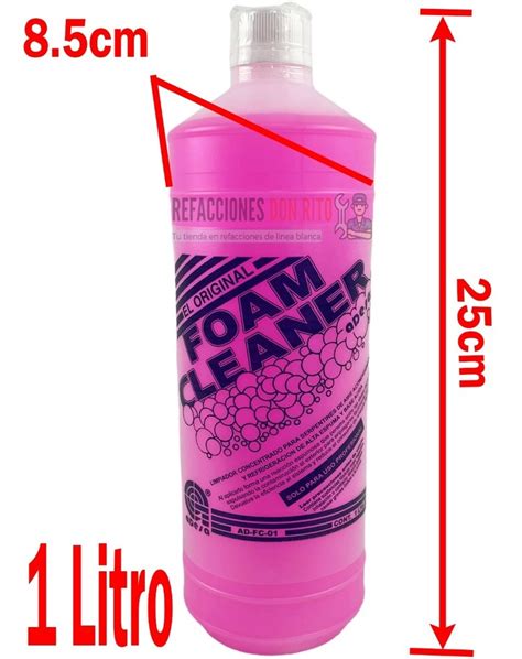 Foam Cleaner Rosa 1 Litro Limpia Serpentin Quita Sarro Mercadolibre