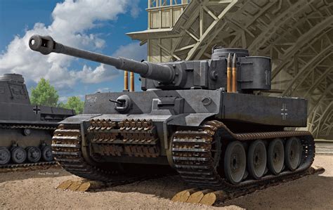 Рисунок Tiger I Initial Production Early 1943 на рабочий стол