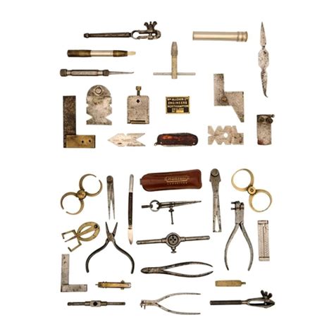 A Selection Of Watchmaker S Small Dividers Hand Vices And Various Other