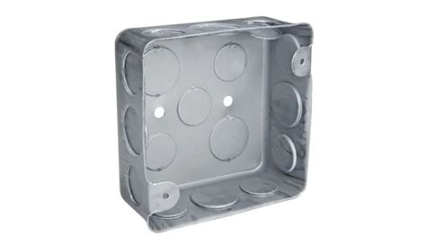 CAJA REGISTRO GALVANIZADA 38mm