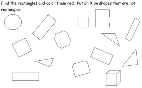 Find Rectangles Worksheets Solutions Examples Homework Worksheets Lesson Plans