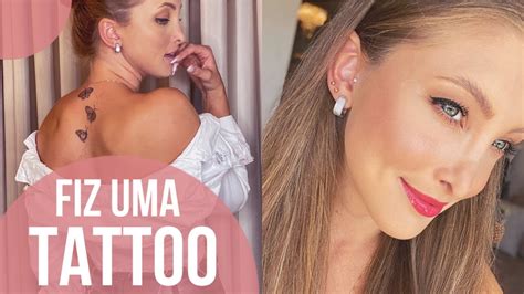 Fiz Uma Tattoo E Um Piercing 😱 Vlog Youtube