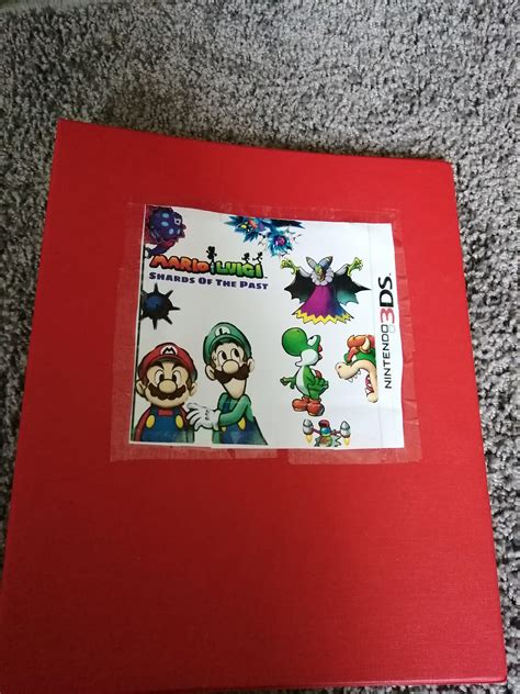 Recently found my old project book for Mario & Luigi 6 should I start ...