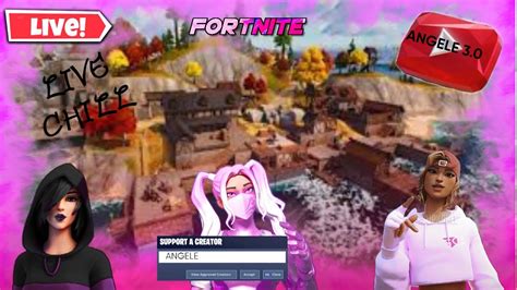 LIVE FORTNITE FR FILLE CREA CHILL Je Joue Avec Les Abo