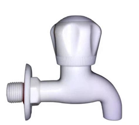 Monica White PVC Long Body Tap For Bathroom Fitting Size 15 Mm At Rs