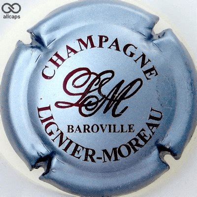 Capsule D Bleu Argent Et Marron Champagne Lignier Moreau Allcaps