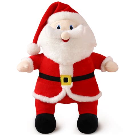 MorisMos 15" Santa Claus Stuffed Animal Soft Santa Claus Christmas ...