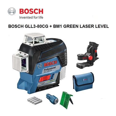 Bosch Gll Cg Bm Green Laser Level Lr Laser Receiver Shopee