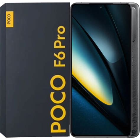 Xiaomi Poco F6 Pro 5G Black 512GB 12GB Dual SIM Factory Unlocked GSM