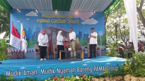 Pama Gelar Mudik Bareng Gratis Bus Diberangkatkan Pada Lebaran