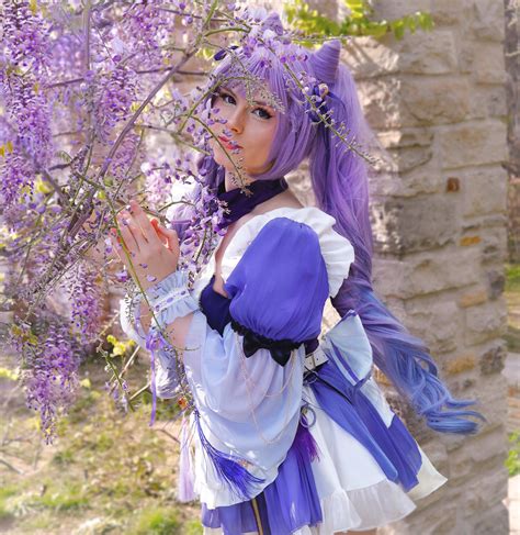 Hina.cosplay - Keqing Maid Cosplay (Genshin Impact) : r/CosplayNation