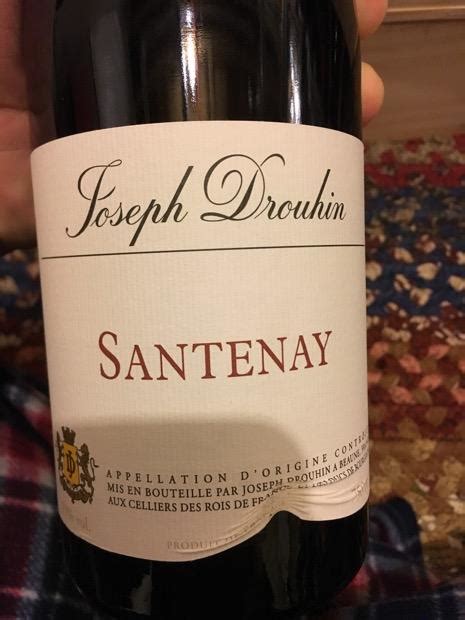 2015 Joseph Drouhin Santenay France Burgundy Côte De Beaune