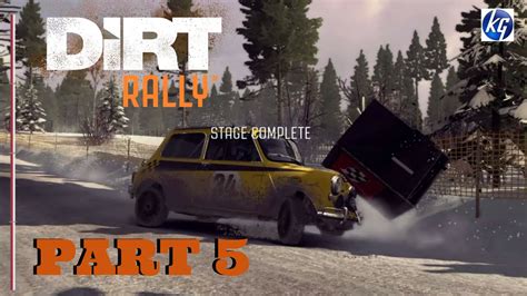 Dirt Rally Part Career Mode So Much Snow Full Game Ps