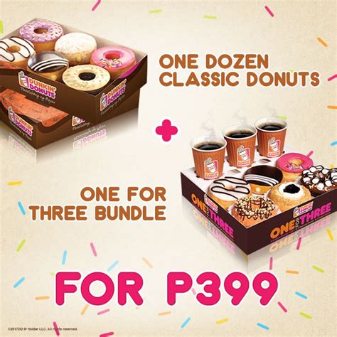 One Day Only Dunkin Donuts Big Deal Day Manila On Sale