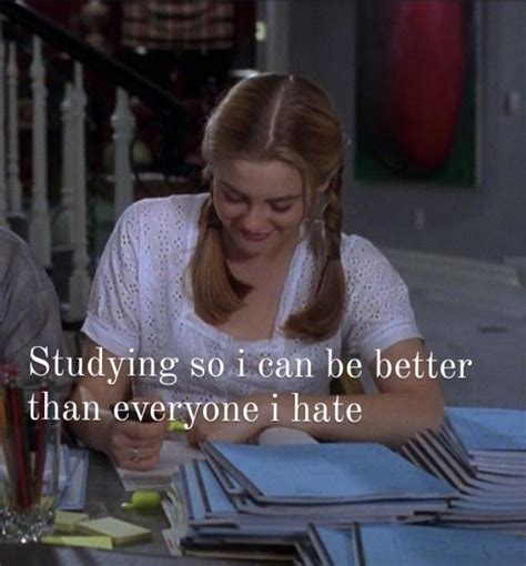 Cher Clueless Study Inspo In Study Motivation Inspiration Study