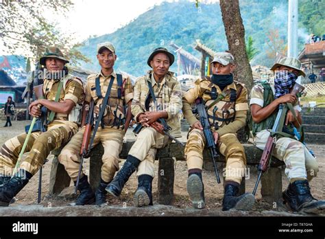 Naga regiment hi-res stock photography and images - Alamy