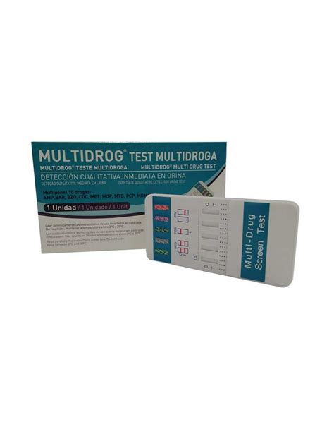 MULTIDROG Test Multidroga 10 Drogas