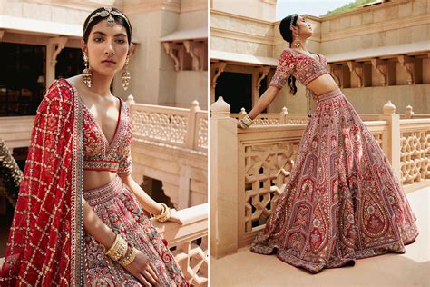 Anita Dongre S Latest Bridal Collection Blends Indian Crafts With