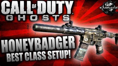 Cod Ghosts Honey Badger Best Class Setup Cod Ghosts Multiplayer