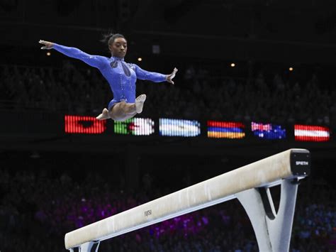 Simone Biles becomes the most decorated gymnast in history