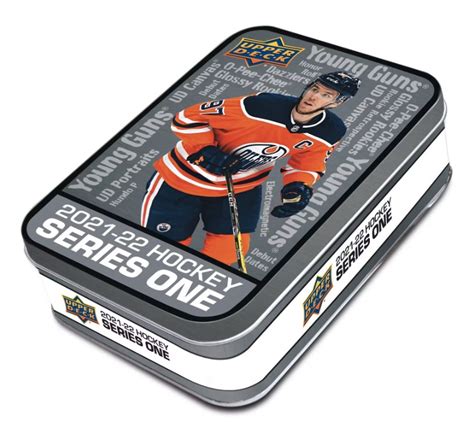 2021 22 Upper Deck Series 1 Hockey Tin Box Price History At Steel City