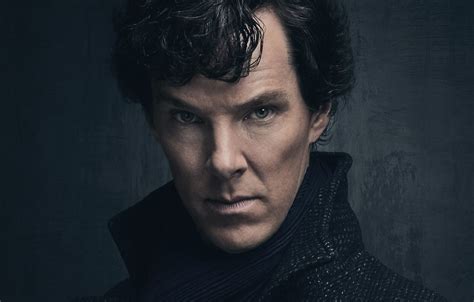 Wallpaper look, background, portrait, Sherlock Holmes, Benedict ...