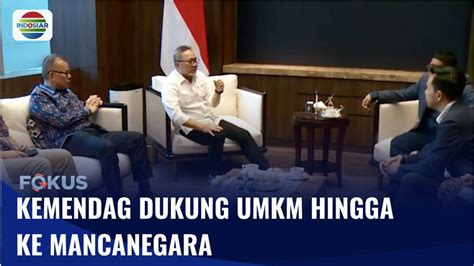 Mendag Zulhas Dukung Penuh Kemajuan Umkm Lewat Indonesia Entrepreneur