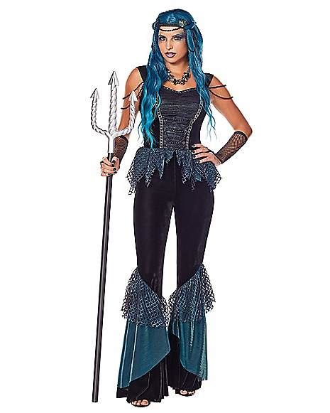 Adult Dark Mermaid Siren Costume - Spirithalloween.com