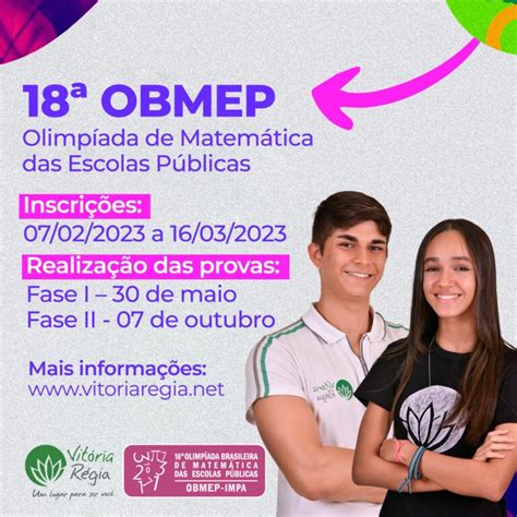 Obmep Olimp Ada Brasileira De Matem Tica Das Escolas P Blicas Vr