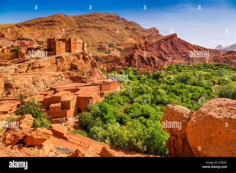 Vallée du Dadès, Gorges du Dadès, Haut Atlas. Le Maroc, Maghreb ...