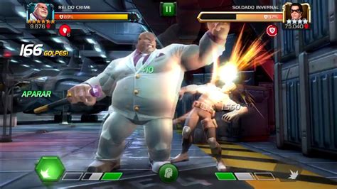 6 Kingpin Vs Winter Soldier Marvel Contest Of Champions Youtube