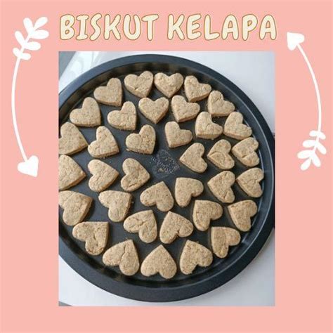 Biskut Bangkit Kelapa Coconut Bangkit Cookie Food Drinks Homemade