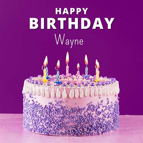 Hd Happy Birthday Wayne Cake Images And Shayari