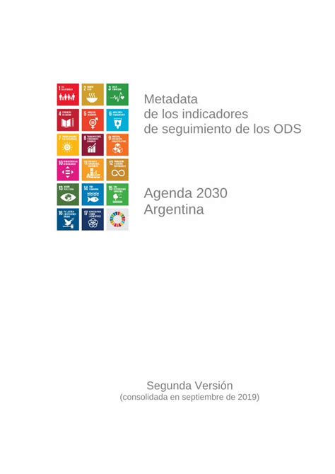 Pdf Agenda 2030 Argentina€¦ · Objetivo 4 Garantizar Una EducaciÓn