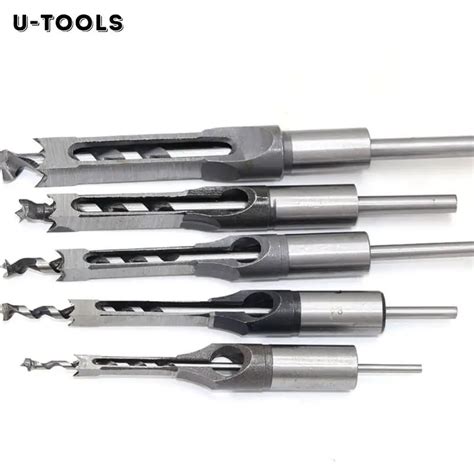 U TOOLS 6 30mm HSS Forets H Lico Daux Trou Carr Driil Bits M Ger