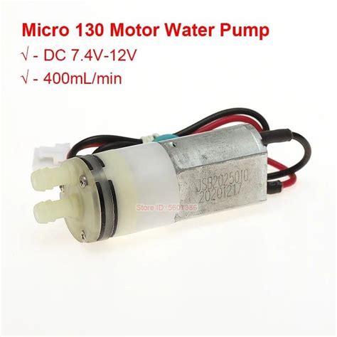 Dc V Small Diaphragm Air Pump Water Pump With Dc Motor L Min