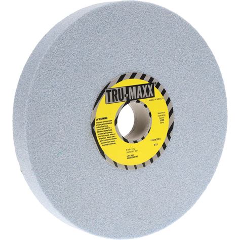 Tru Maxx Surface Grinding Wheel 8 Dia 1 Thick 1 14 Arbor 46 Grit Msc Direct