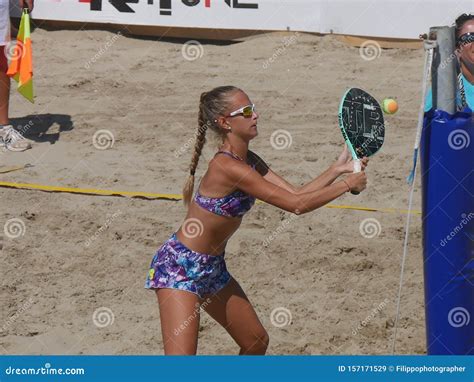 International ITF Beach Tennis DW 3 August 2019 Editorial Stock Image ...