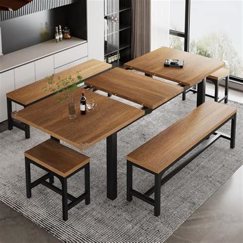 extendable dining table daneila bright