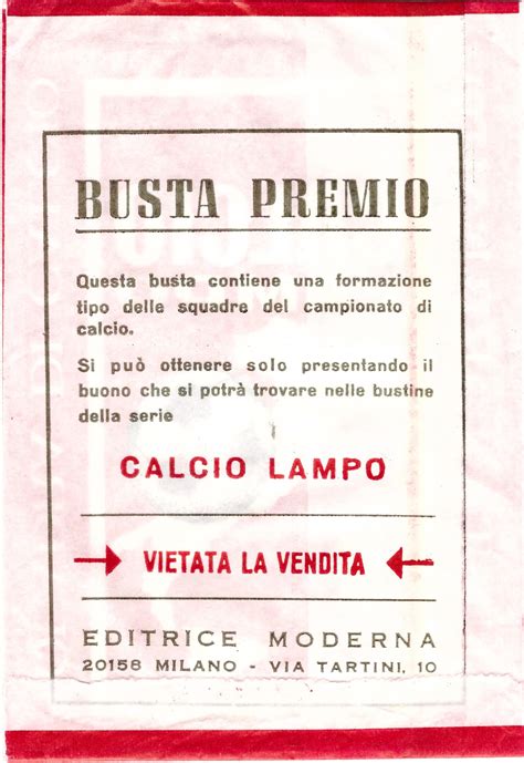 Raccolta Editrice Moderna Calciolampo 1969 70 Museo Del Cesena