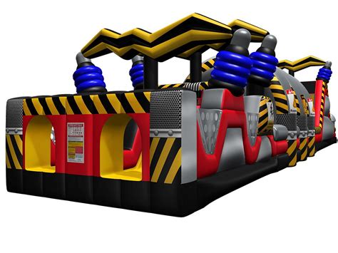 Inflatables Game Obstacle Courses High Voltage A C Obstacle Course