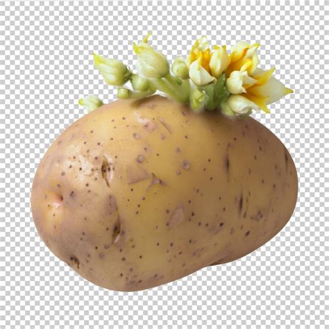 Premium Psd Psd Fresh Potatoes Isolated Transparent Background