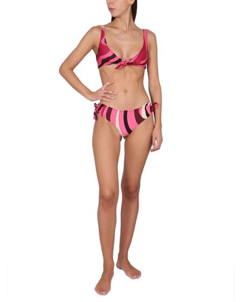 Emilio Pucci Bikini Briefs In Red Lyst