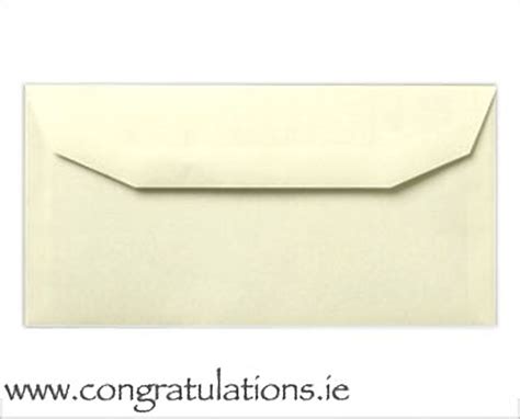 Ivory Dl Envelopes Congratulations Ie