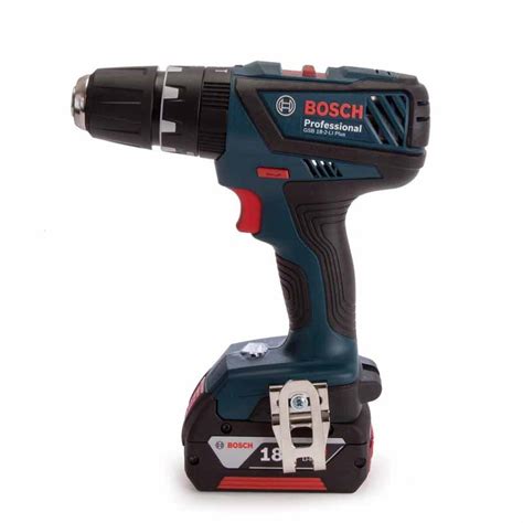 New Bosch GSB 18 2 Li Plus Cordless Combi Drill 1 X 4ah In Carry Case