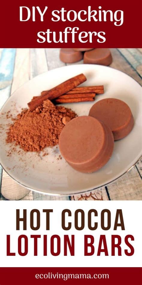 DIY Hot Chocolate Lotion Bars Solid Lotion Recipe